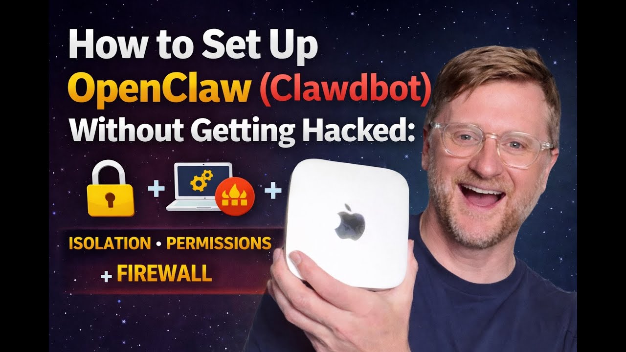 How to Set Up OpenClaw (Clawdbot) Without Getting Hacked: Isolation + Least Privilege + Firewall