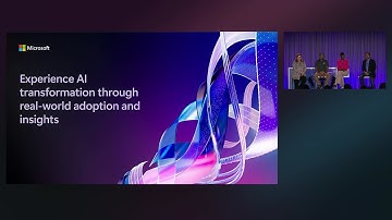 Experience AI transformation through real-world adoption and insights | BRKSP481