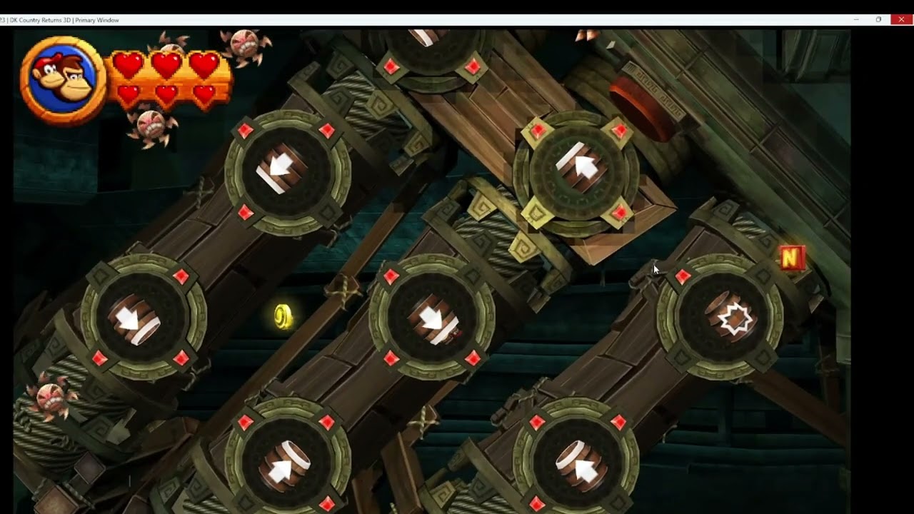 Donkey Kong Country Returns -  3-2 Button Bash