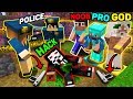 Minecraft - NOOB vs PRO vs HACKER vs GOD - MURDER INVESTIGATION OF A POLICE! part 2 in Minecraft