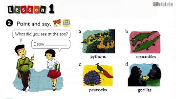 Tiếng Anh Lớp 5  UNIT 9 WHAT DID YOU SEE AT THE ZOO   FullHD 1080P online video cutter com