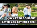 What To Do Right After You Get Engaged! | Your Important First Steps in the Wedding Planning Process