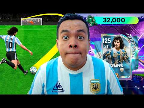 MARIO KEMPES, But His First Card Becomes the Best Striker!