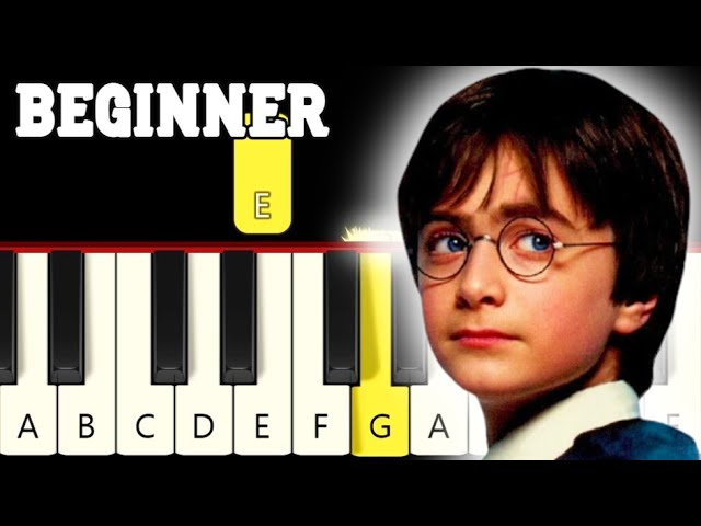 Harry Potter - Hedwigs Theme - Very Easy Piano tutorial
