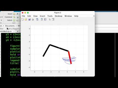 Chaotic Motion of Rott's Pendulum on Matlab
