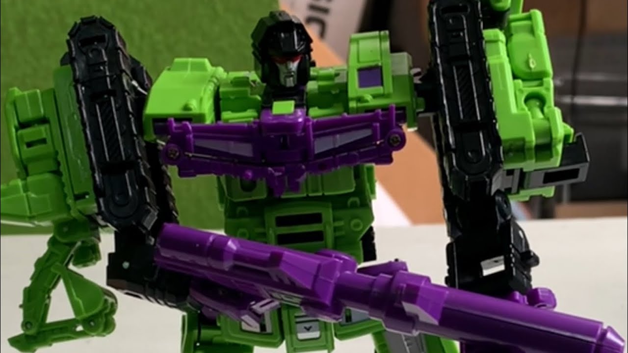 DEVASTATOR DE TRANSFORMERS, Constructicons G1 - YouTube