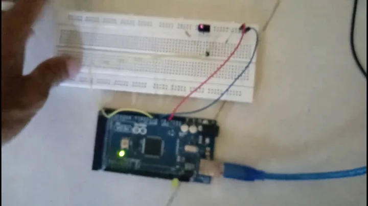 TCRT 5000 Reflective Infrared Sensor - Arduino Code and Demo
