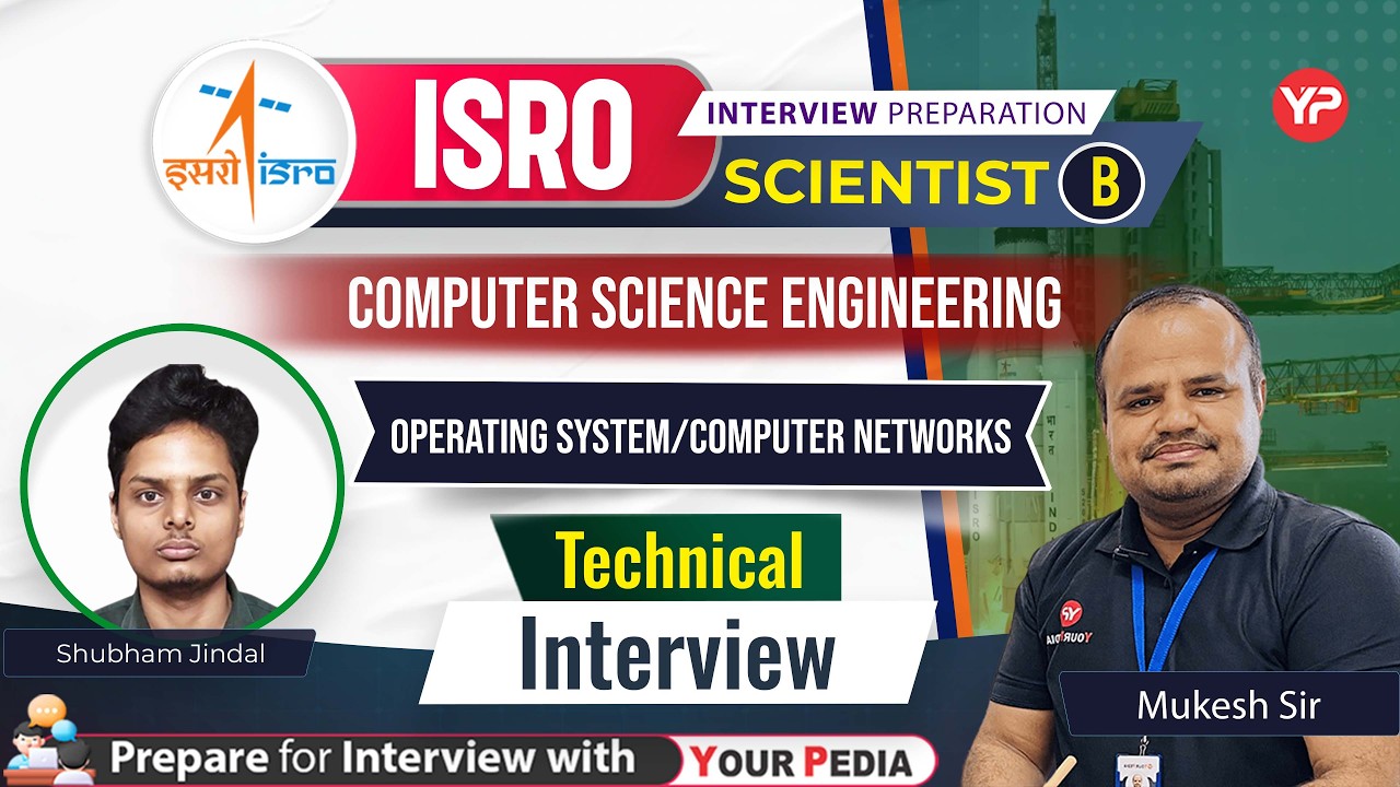 Computer networks & Operating System Technical Snap for ISRO Scientist ...