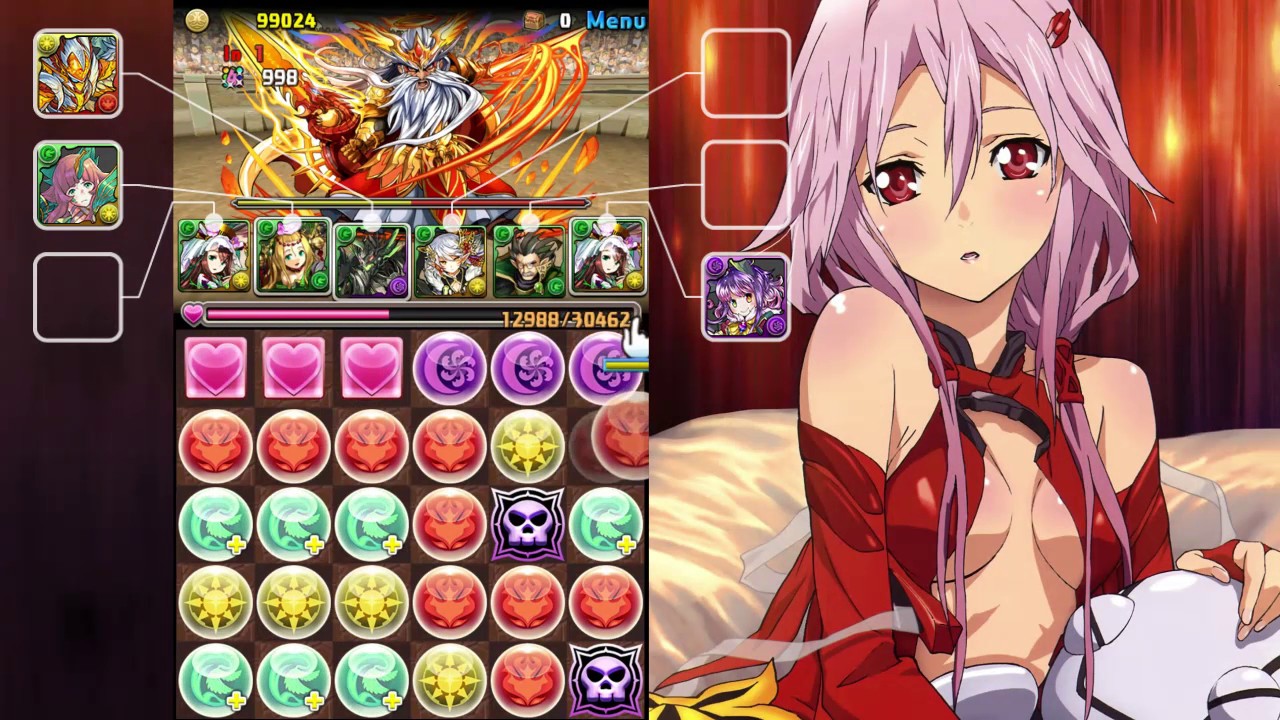 [Puzzles and Dragons] Kushinada hime waifu x Arena 1 (floor 15+) YouTube