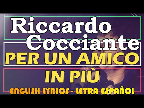 UN NUOVO AMICO