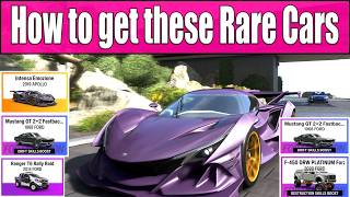 Forza Horizon 6 How to get Rimac Nevera, Ford Ranger T6, Ford Mustang FE, Apollo IE, Ford F 450 FE
