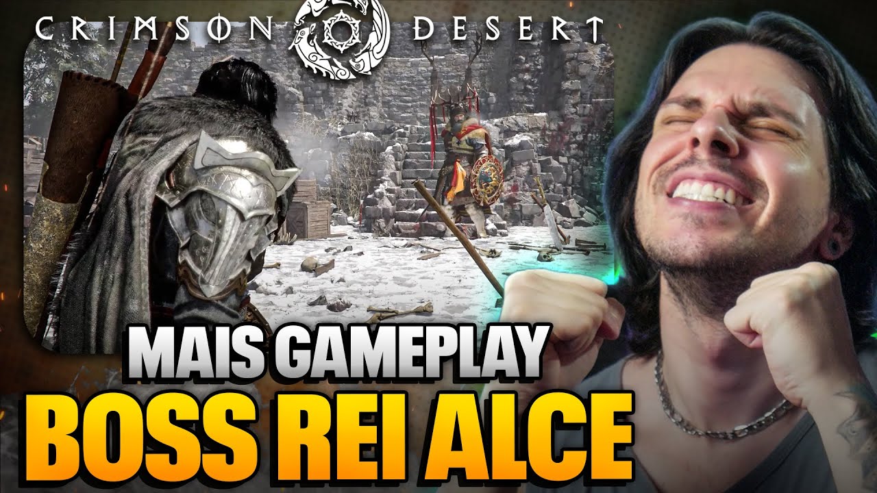 Mais BOSS FIGHT de Crimson Desert que tá DELICIOSA!! - YouTube