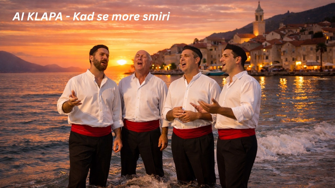 Kad se more smiri - AI Klapa (Originalna dalmatinska pjesma)