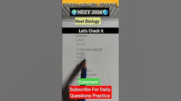 NEET 💜 NCERT Daily Questions Practice #medicalentranceexam #neet #neet2026 #shortsfeed