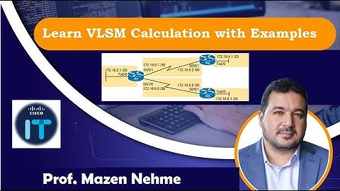 Basic VLSM Calculation