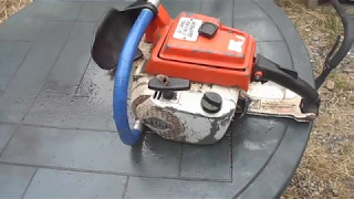 Stihl 041AV Super Chainsaw Test Run