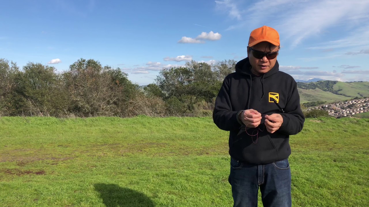 Casting Tanuki Ninja with #2.5 level line