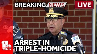 LIVE: Aberdeen police provide update to triple-homicide case - wbaltv.com