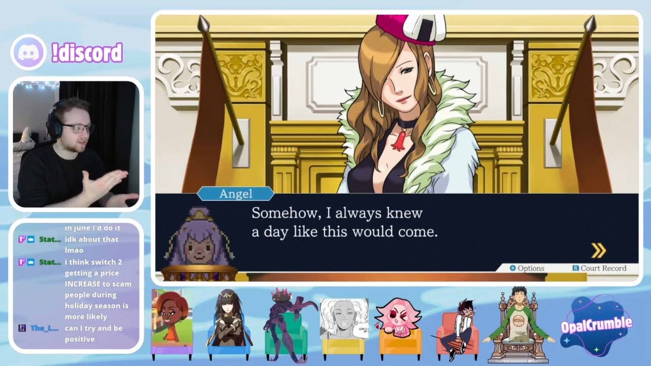 Ace Attorney Playthrough with 