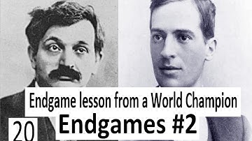 Endgames #2 - A lesson from a World Champion