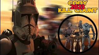 Star Wars Commander Cody Kill Count 2023