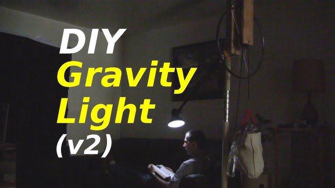 How to Make Gravity Light, Gravity Lamp