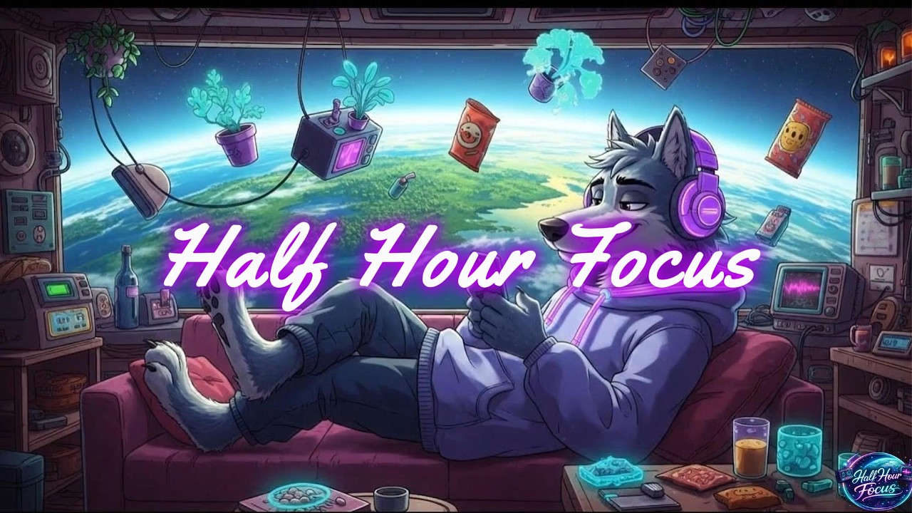 30 Minute Deep Focus Session No Distractions | Space Journey | Half Hour Focus