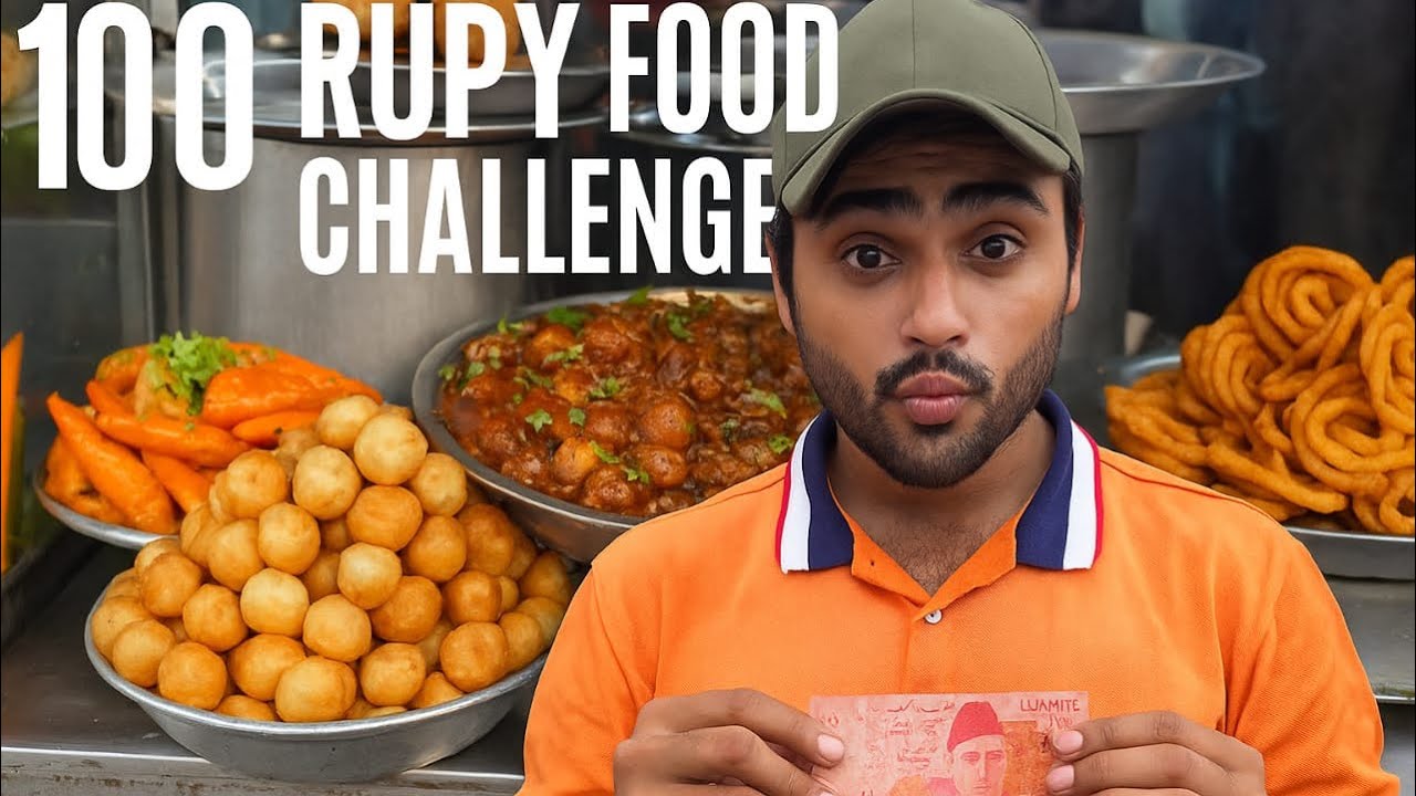 100 rupy FOOD CHALLENGE 😮 - YouTube