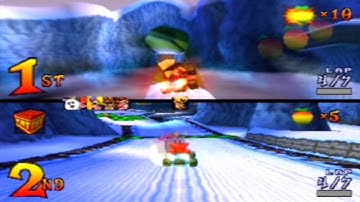 Crash Team Racing 2 player gameplay