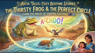 🐸 The Thirsty Frog & The Perfect Circle ✨ Tiddalik | Australian Folklore Bedtime Story for Kids screenshot 5