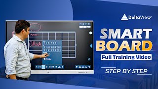 Full Training Video: Smart Board for Teaching 2025 | Smart Board for Teaching Online | DeltaView screenshot 4