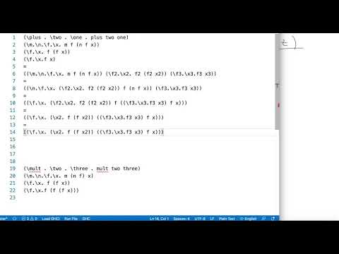 Reducing Lambda Expressions - YouTube