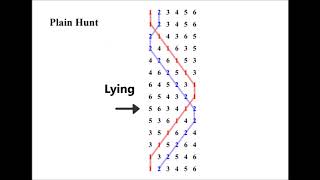 Plain Hunt video 3 - leading, lying, front, back, hunting (bell 2)
