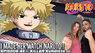 TEMARI DEFEATS TENTEN!! SHIKAMARU OUTSMARTS SOUND NINJA!! Girlfriend's Reaction Naruto Episode 43