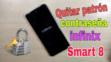 Formatear infinix Smart 8/Nuevo método actualizado/Quitar patrón o contraseña
