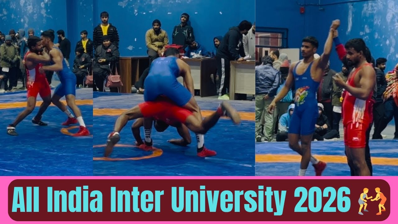 All India Inter University 2026 🤼🔥 