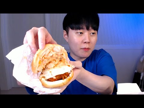 김치가 필요한 햄버거