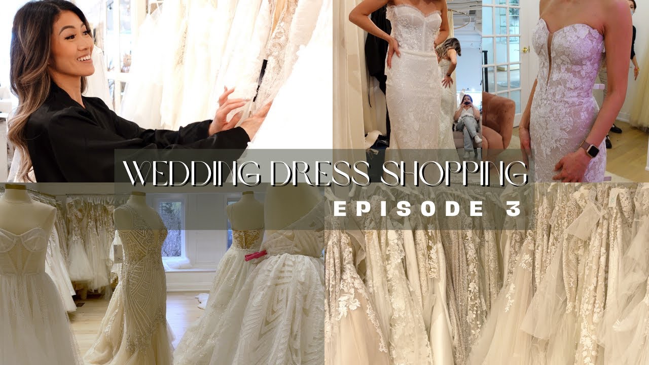TORONTO WEDDING DRESS SHOPPING VLOG!! (I FOUND MY DRESS!!) [EP. 3 ...