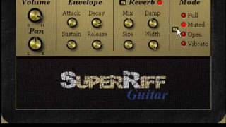 myVST Demo: SuperRiff Guitar