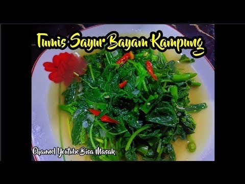 Tumis Bayam Kampung
