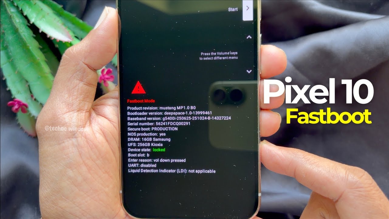 How to Enter Fastboot Mode on Google Pixel 10 Pro XL - YouTube
