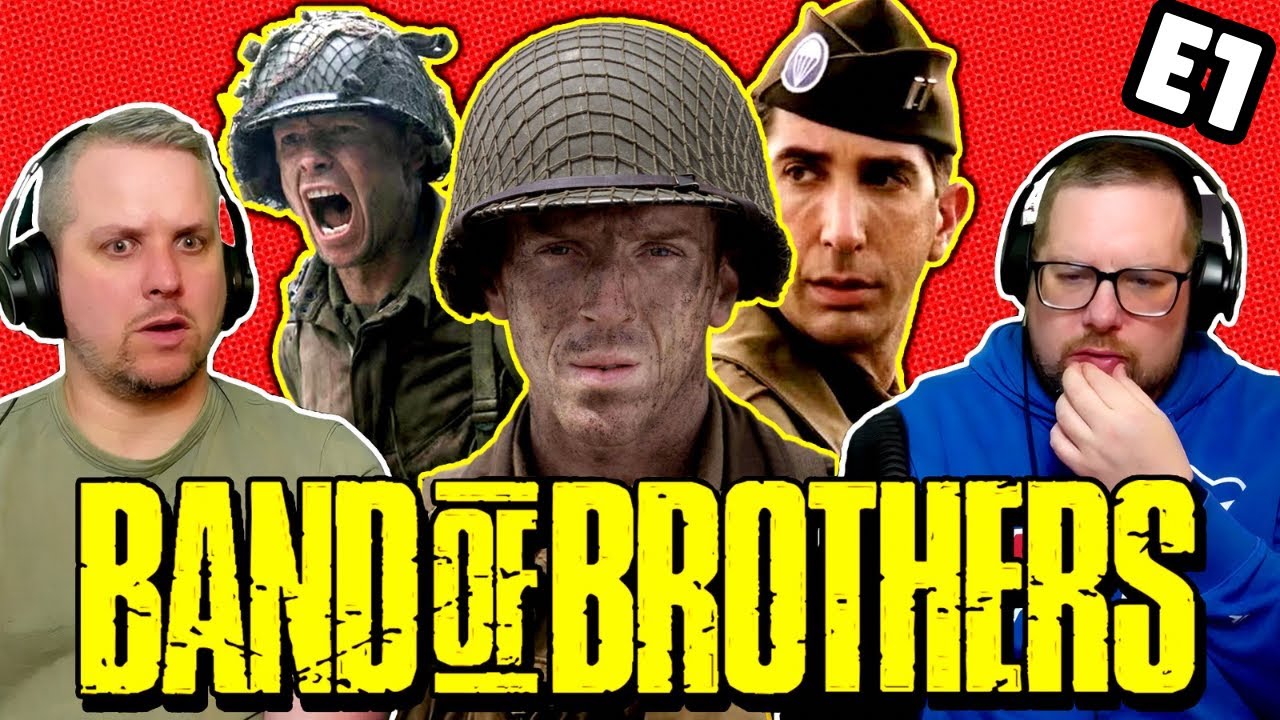 British Guys Band Of Brothers Reaction | Episode 1 (Currahee)