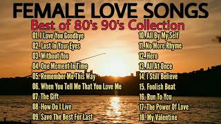 Download Mp3 FEMALE LOVE SONGS BEST OF 80 S 90 S LOVE SONGS COLLECTION