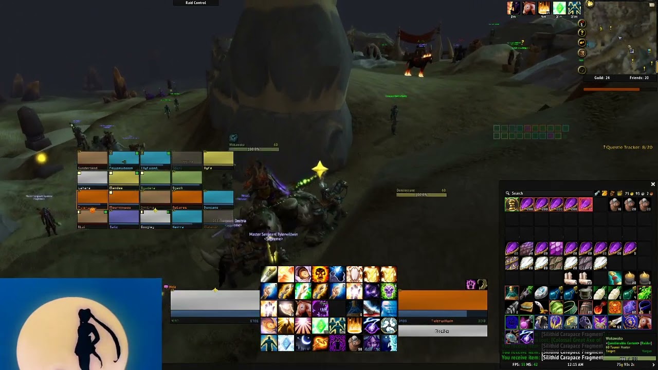 Highlight: Completing the Silithus Carapace Grind for Scarab Lord!!