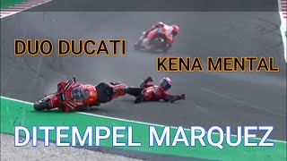 KENA MENTAL - STRATEGI MARQUEZ TEMPEL MILLER BAGNAIA - HIGHLIGHT  EMILIA ROMAGNA MOTOGP 2021