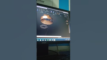 AutoCAD 3d Nut Bolt #shorts #autocad #nutbolt #3ddrawing