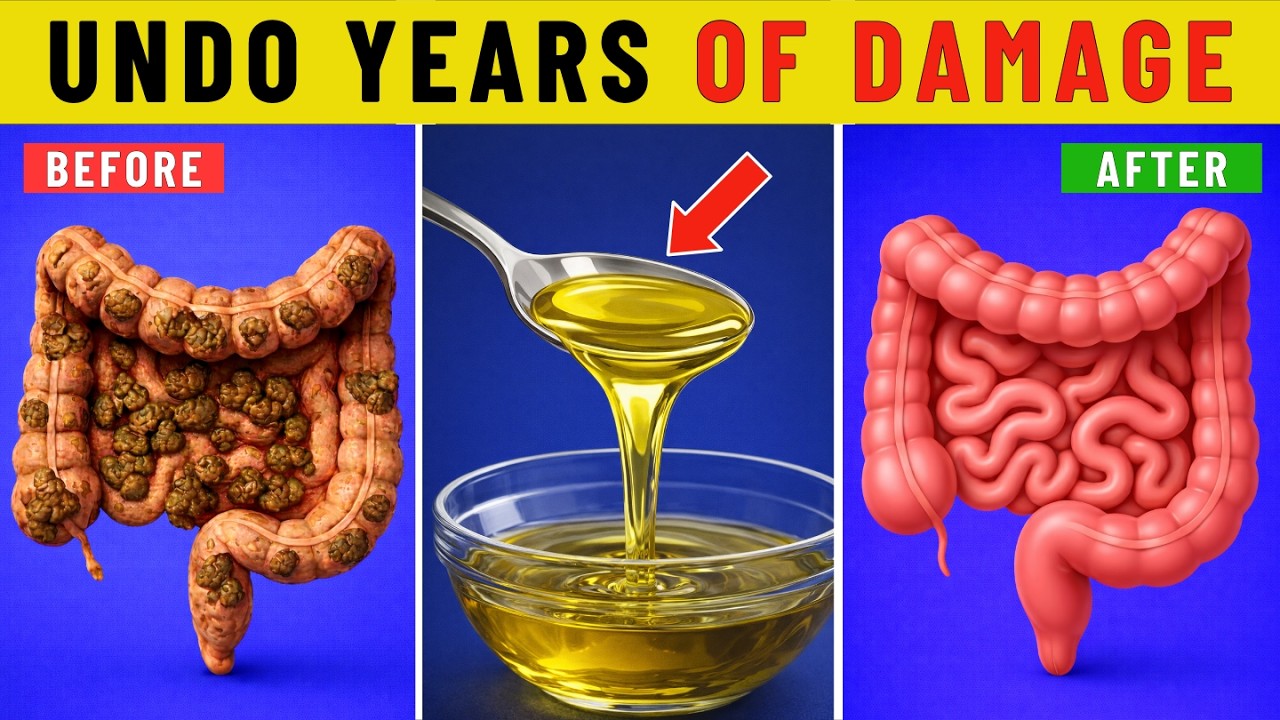 SENIORS, Just 1 Spoon of THIS Oil Lubricates the Colon Naturally ...
