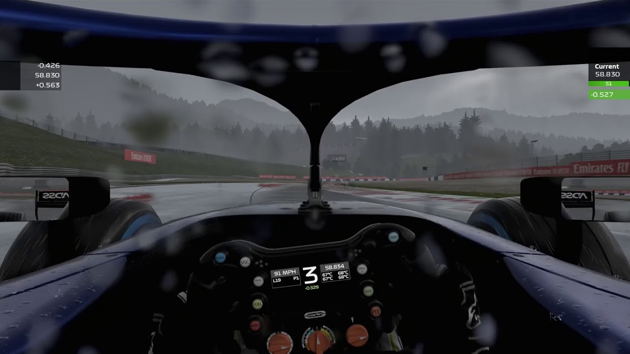 F1 2020 F2 Rain