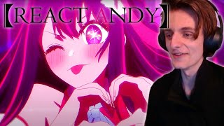 React Andy: Oshi no Ko YOASOBI「アイドル」Idol MV