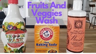 How to wash & remove pesticides from fruits & veggies  Veggie Wash, TJ's Fruits and Vegetable Wash